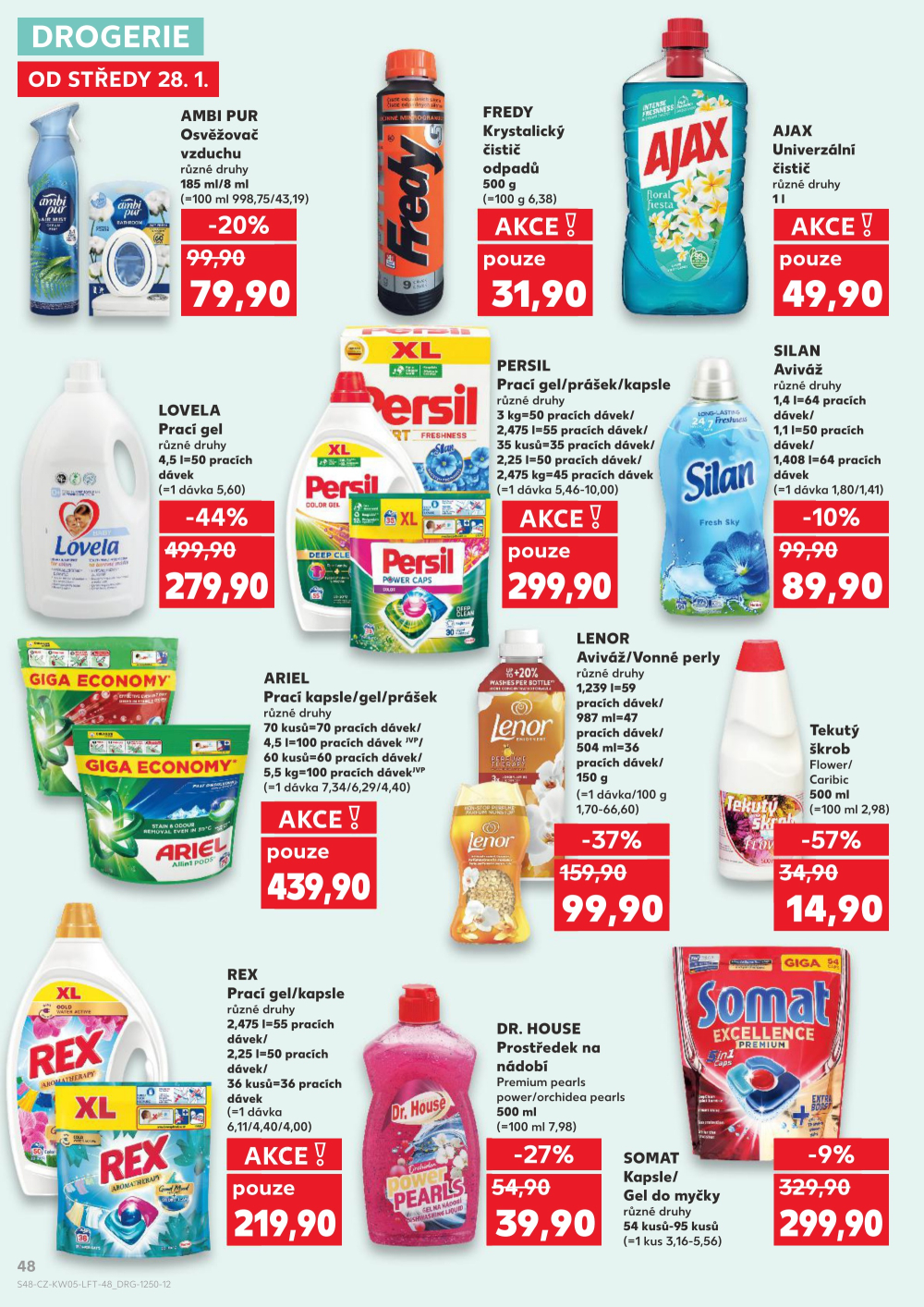 Leták Kaufland leták Praha - Měcholupy - strana 48