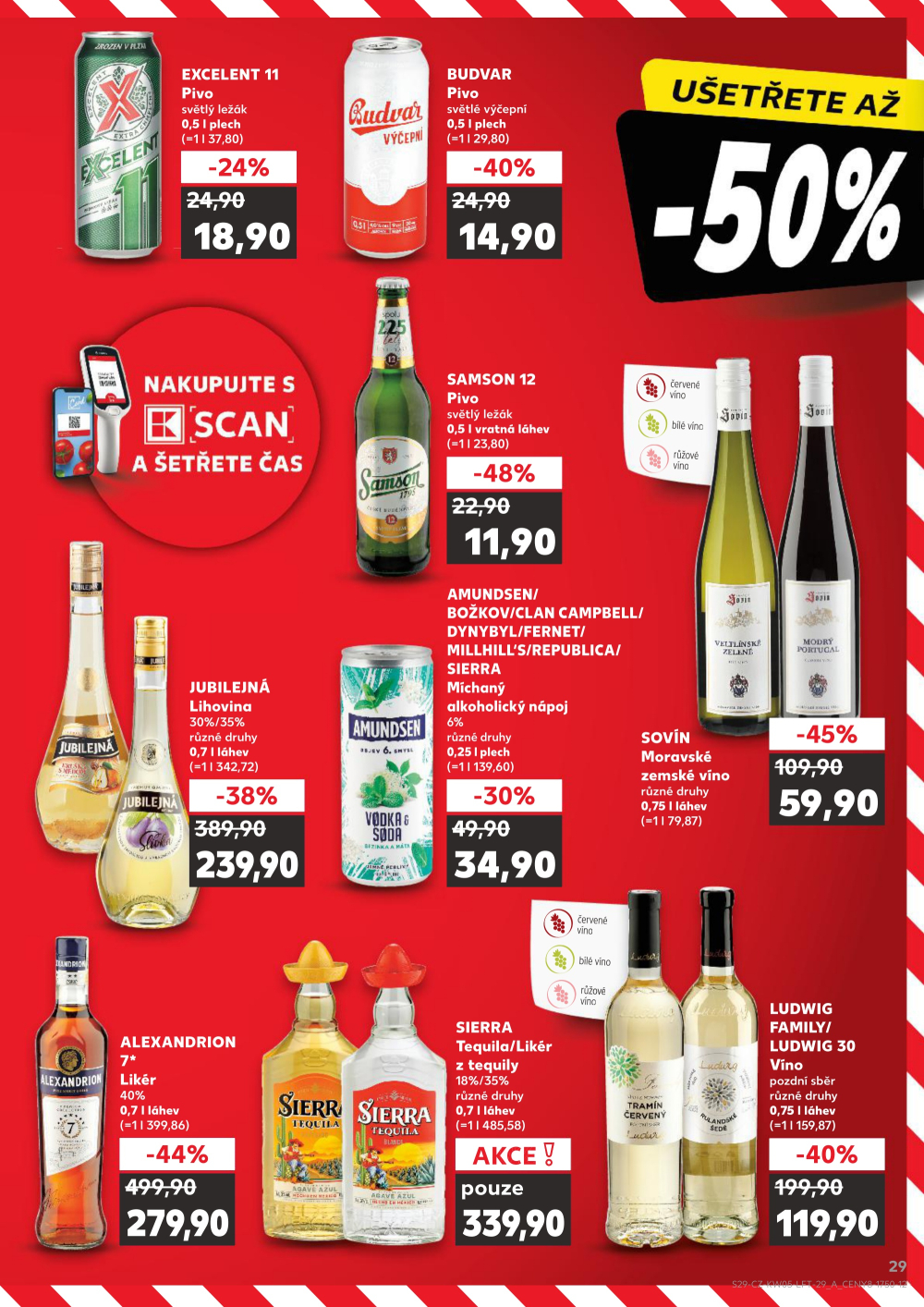 Leták Kaufland leták Teplice, Čs. Dobrovolců - strana 29