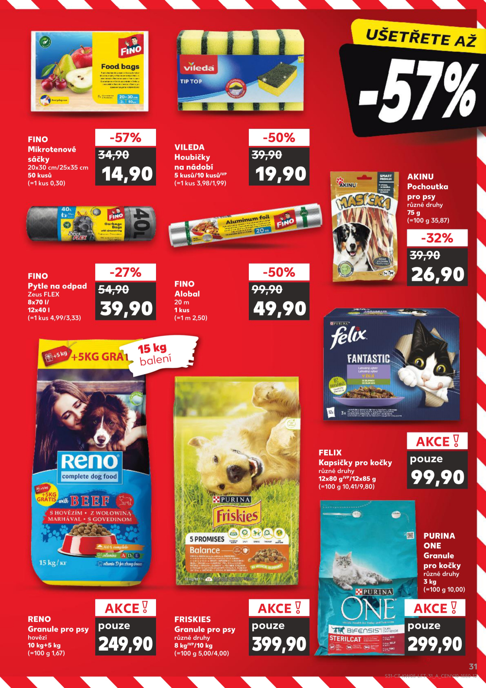 Leták Kaufland leták Zlín - Čepkov - strana 31