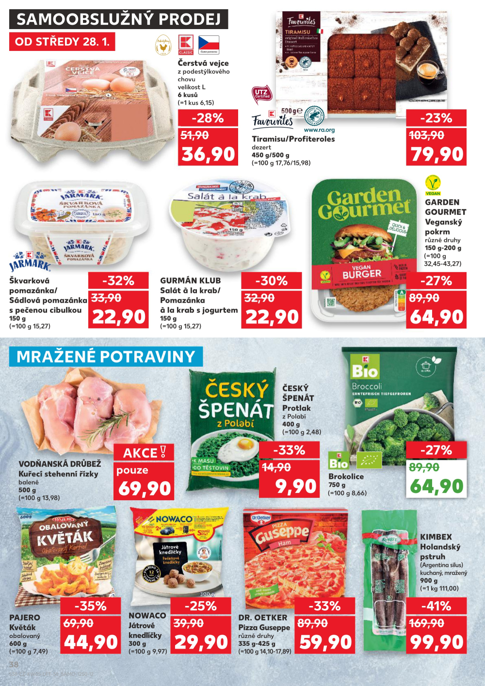 Leták Kaufland leták Kuřim - strana 38