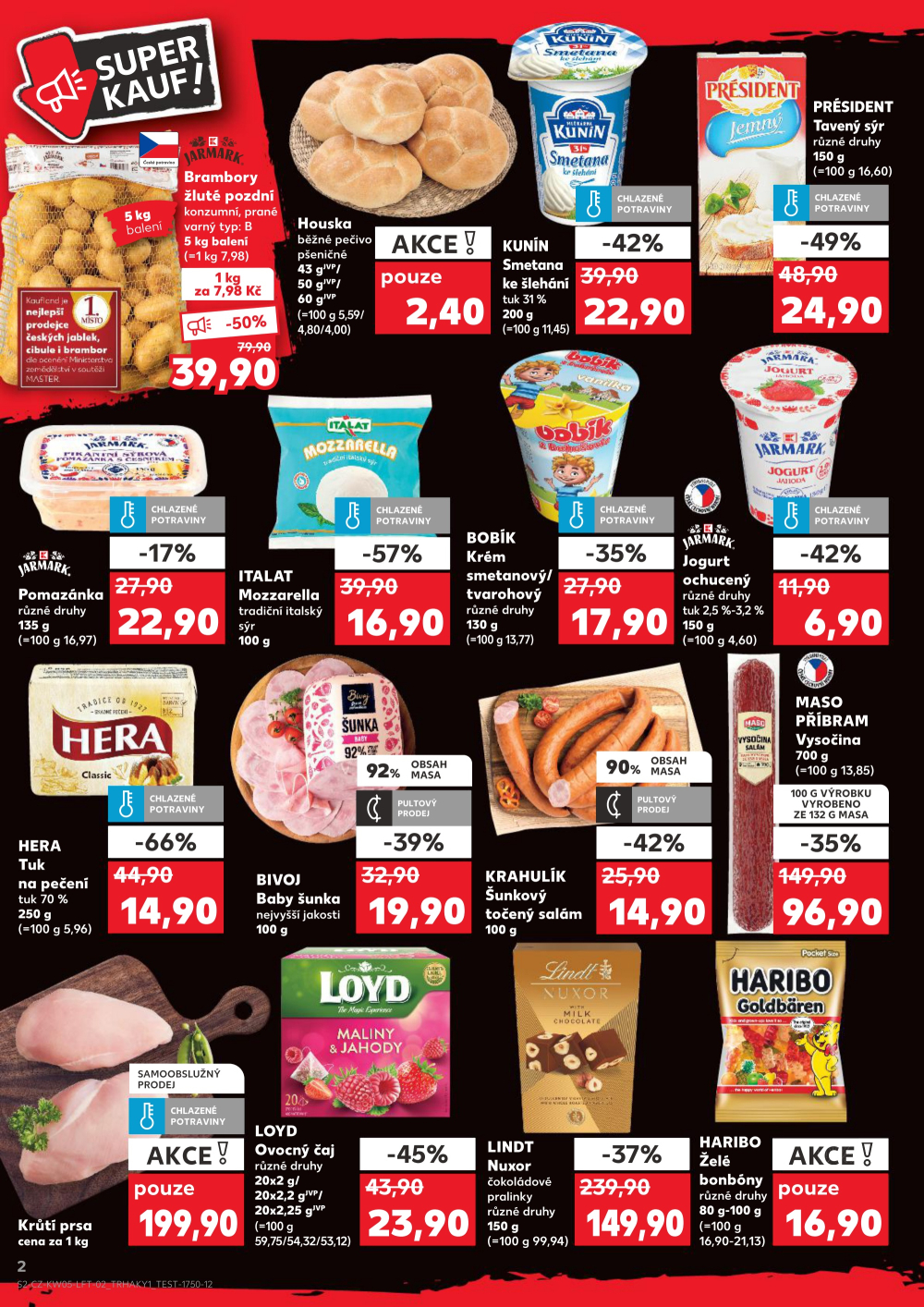 Leták Kaufland leták Pelhřimov - strana 2