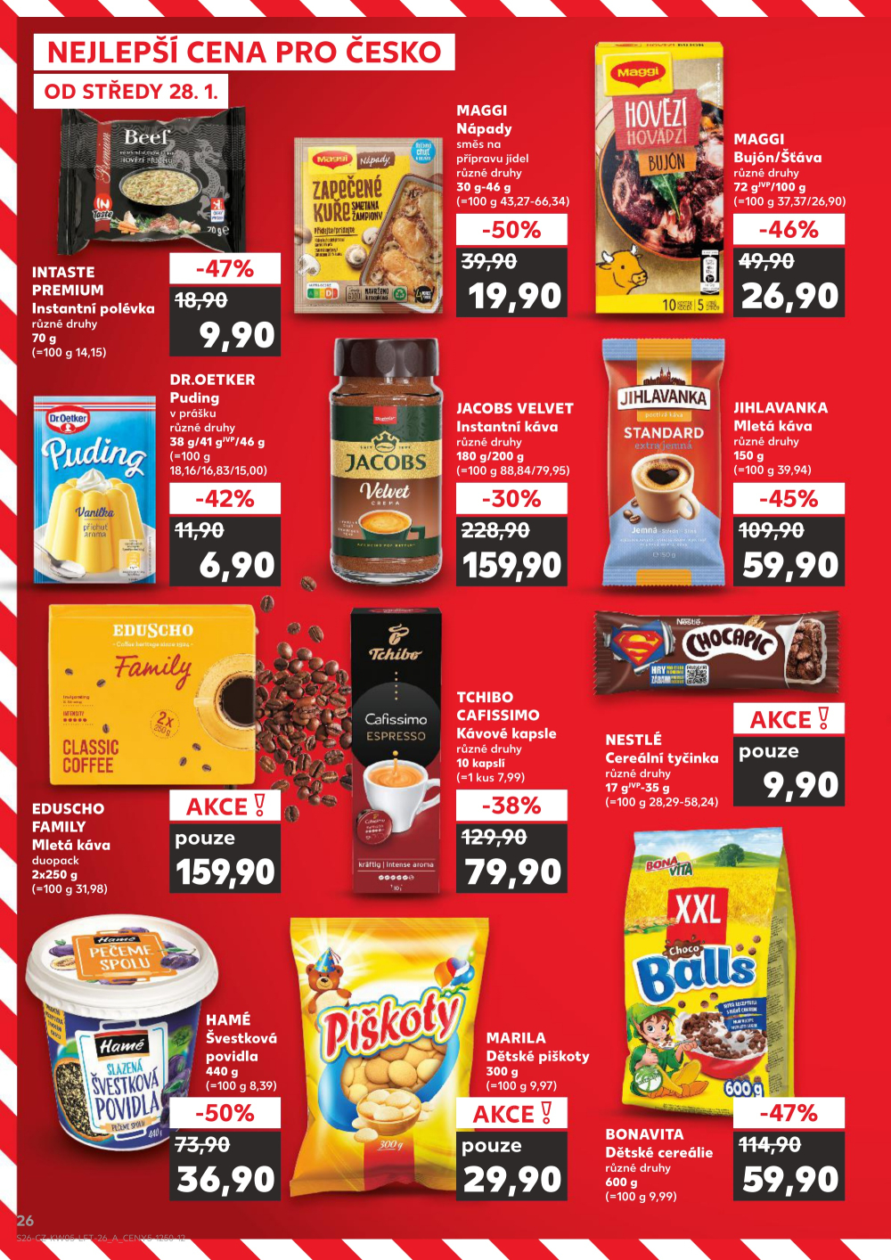 Leták Kaufland leták Olomouc, Hněvotínská - strana 26