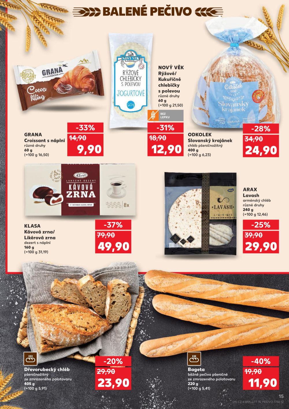 Leták Kaufland leták Jablonec nad Nisou, U Kostela - strana 15