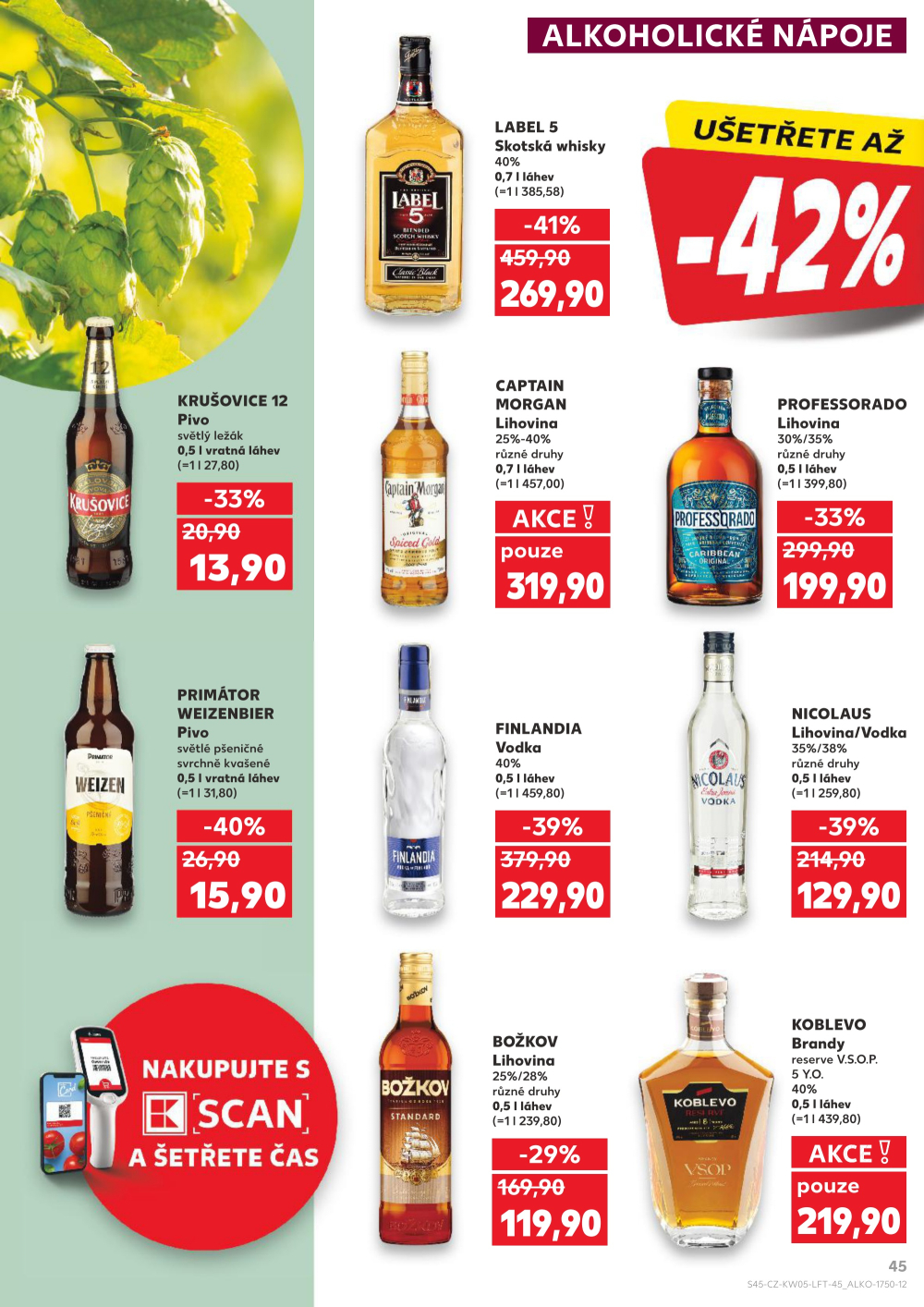 Leták Kaufland leták Benešov - strana 45