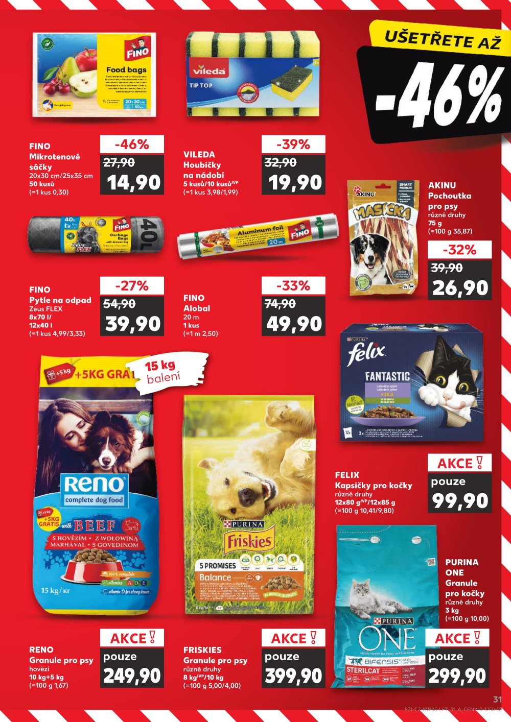 Leták Kaufland leták Brno - Ponava - strana 31