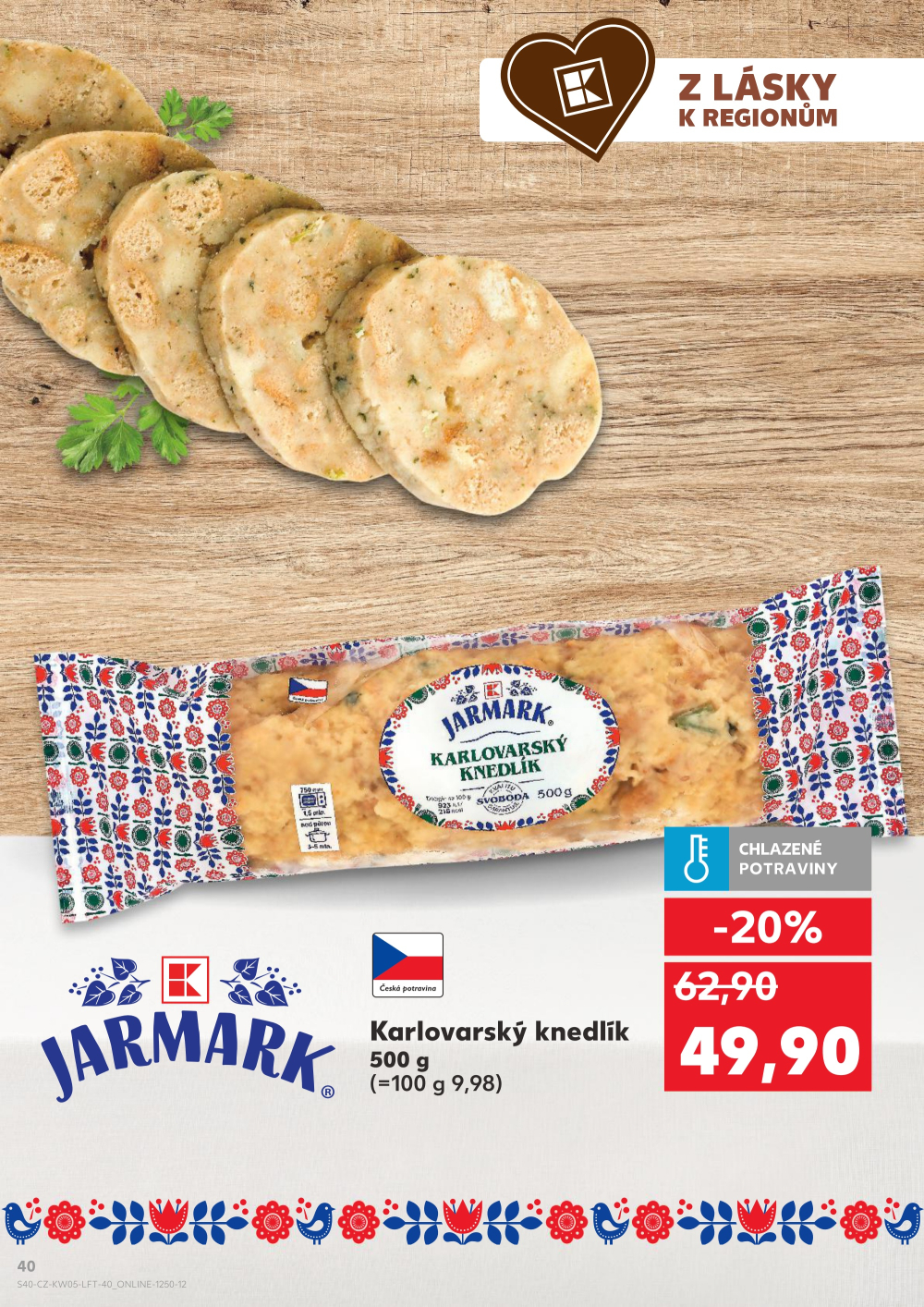 Leták Kaufland leták Vyškov - strana 40