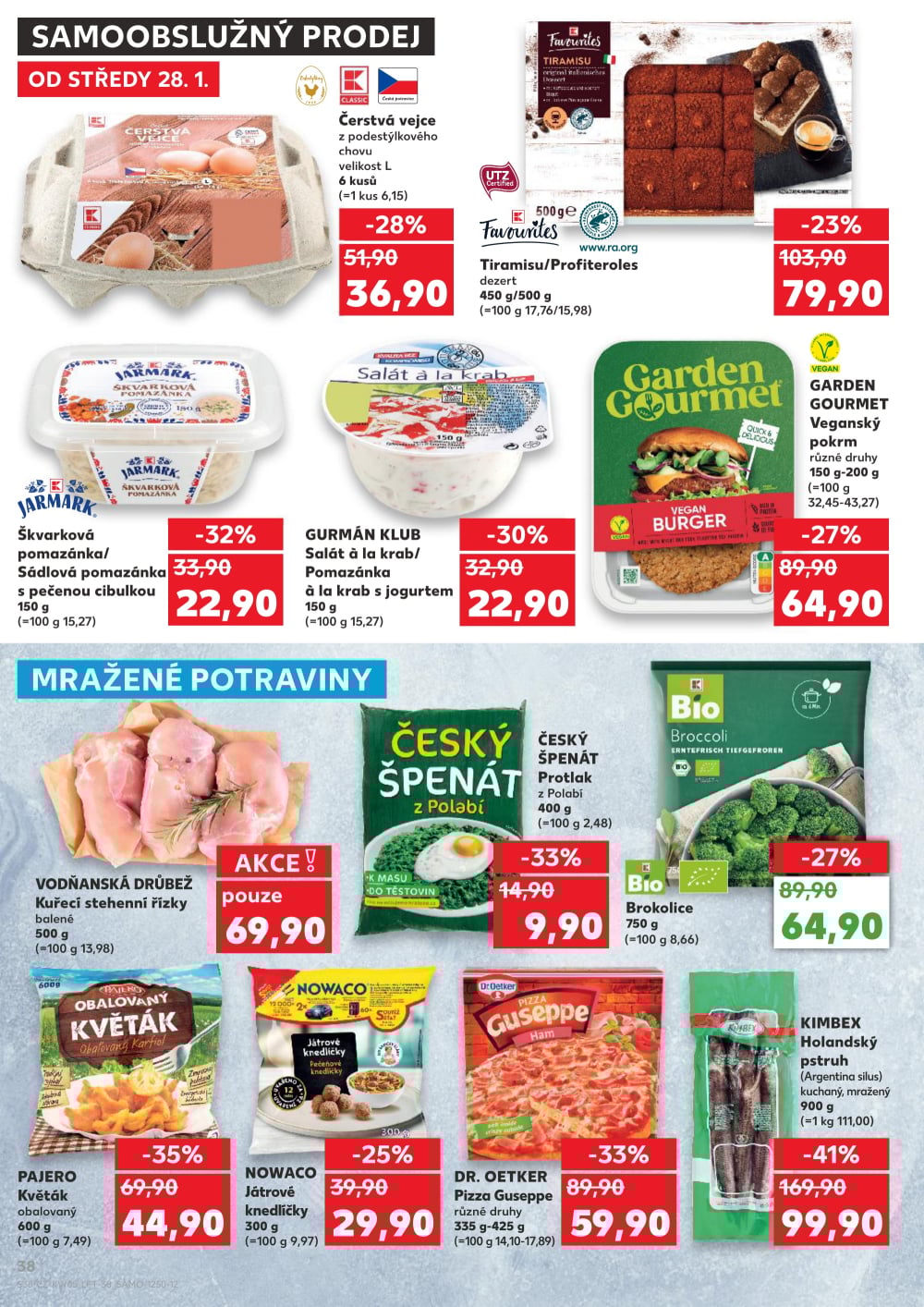 Leták Kaufland leták Orlová - strana 38