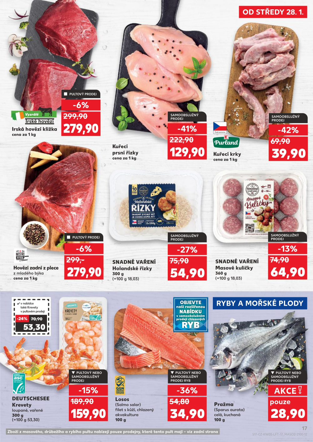 Leták Kaufland leták Pardubice - Višňovka - strana 17