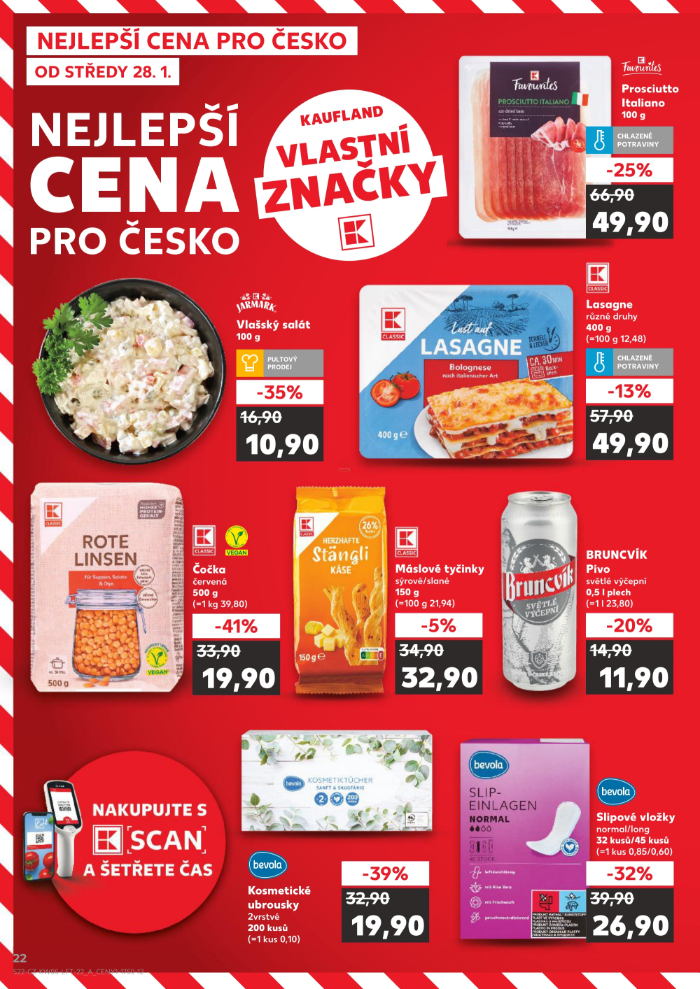 Leták Kaufland leták Nový Bor - strana 22