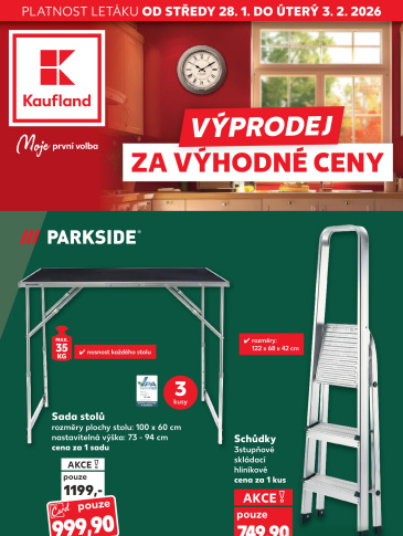 Kaufland leták - Spotřební zboží