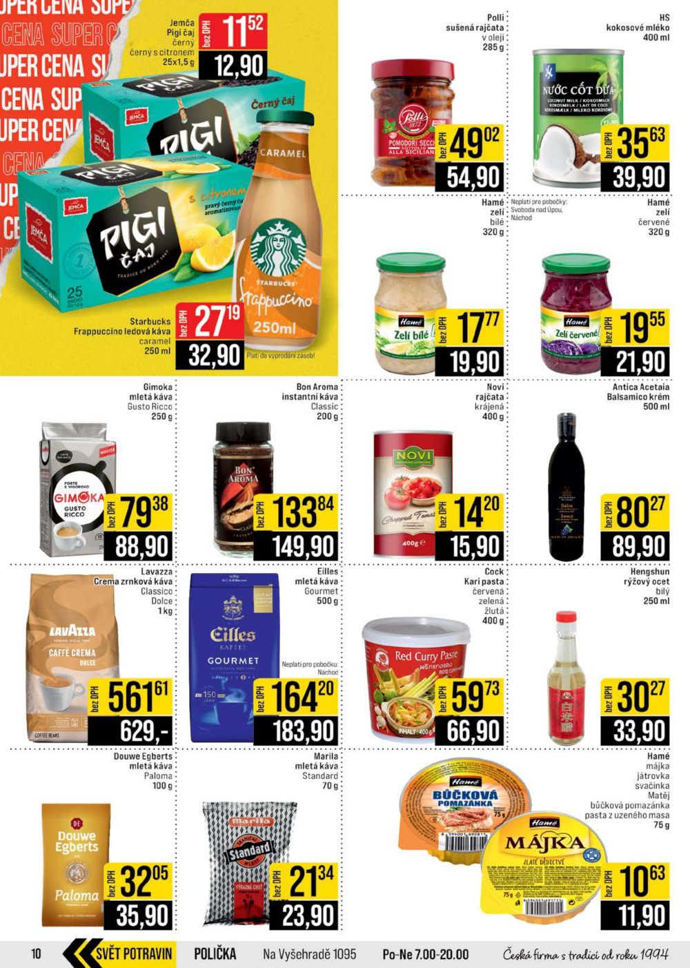 Leták JIP leták CC Cash & Carry - České Budějovice, Most, Náchod, Svoboda nad Úpou, Sušice - strana 10