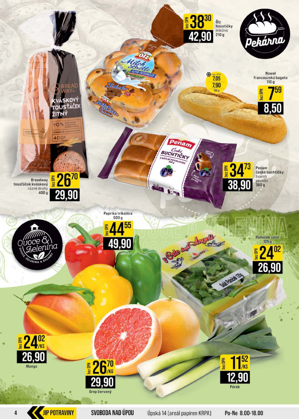 Leták JIP leták CC Cash & Carry - České Budějovice, Most, Náchod, Svoboda nad Úpou, Sušice - strana 4