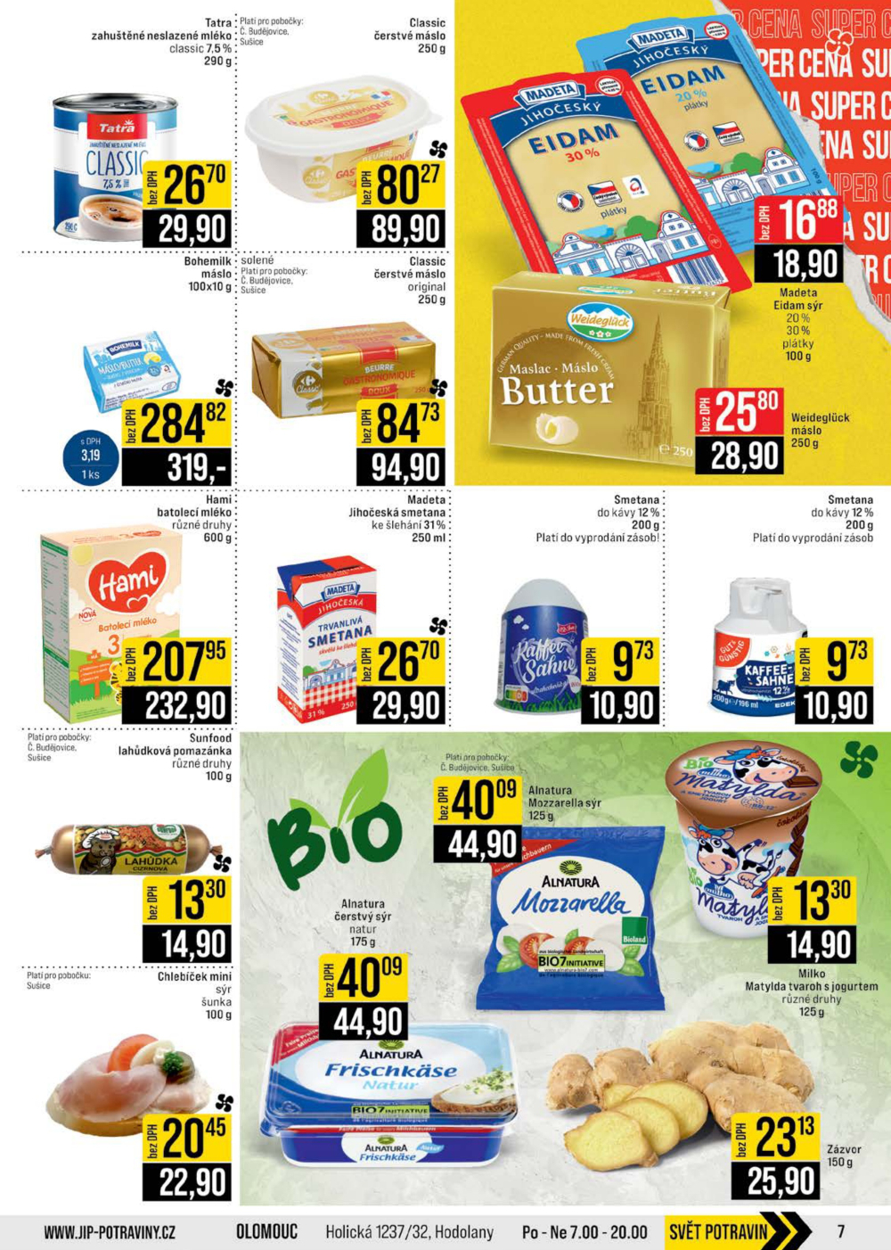Leták JIP leták CC Cash & Carry - České Budějovice, Most, Náchod, Svoboda nad Úpou, Sušice - strana 7