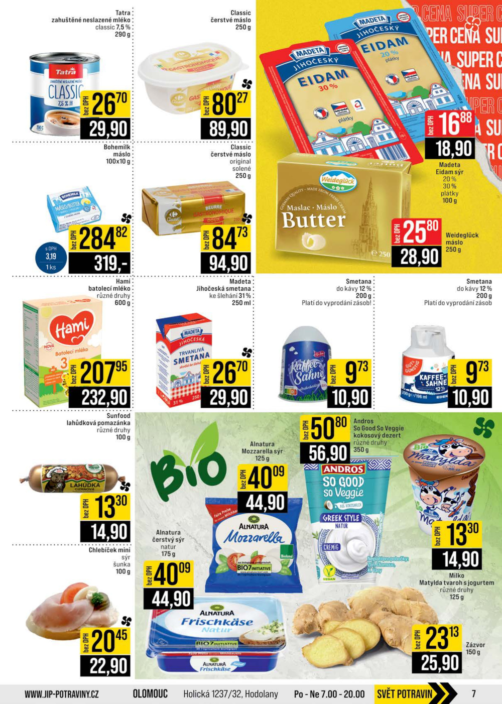 Leták JIP leták CC Cash & Carry - Brno, Ostrava, Praha, Polička, Olomouc, Karlovy Vary, Zlín, Jilemnice, Pardubice - strana 7