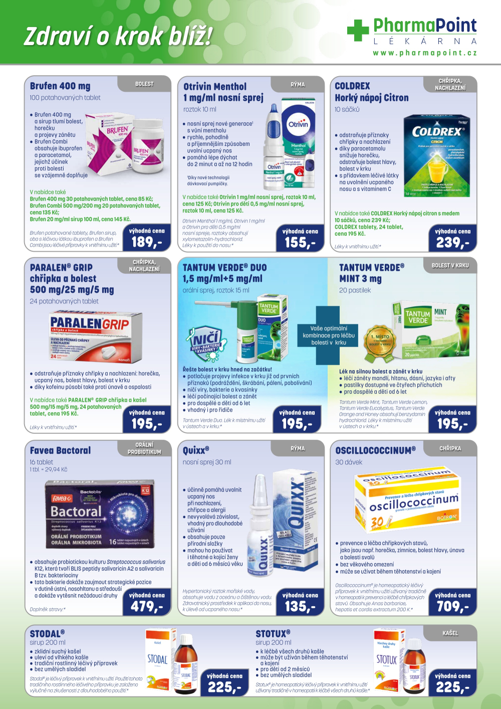 Leták PharmaPoint leták B - strana 3