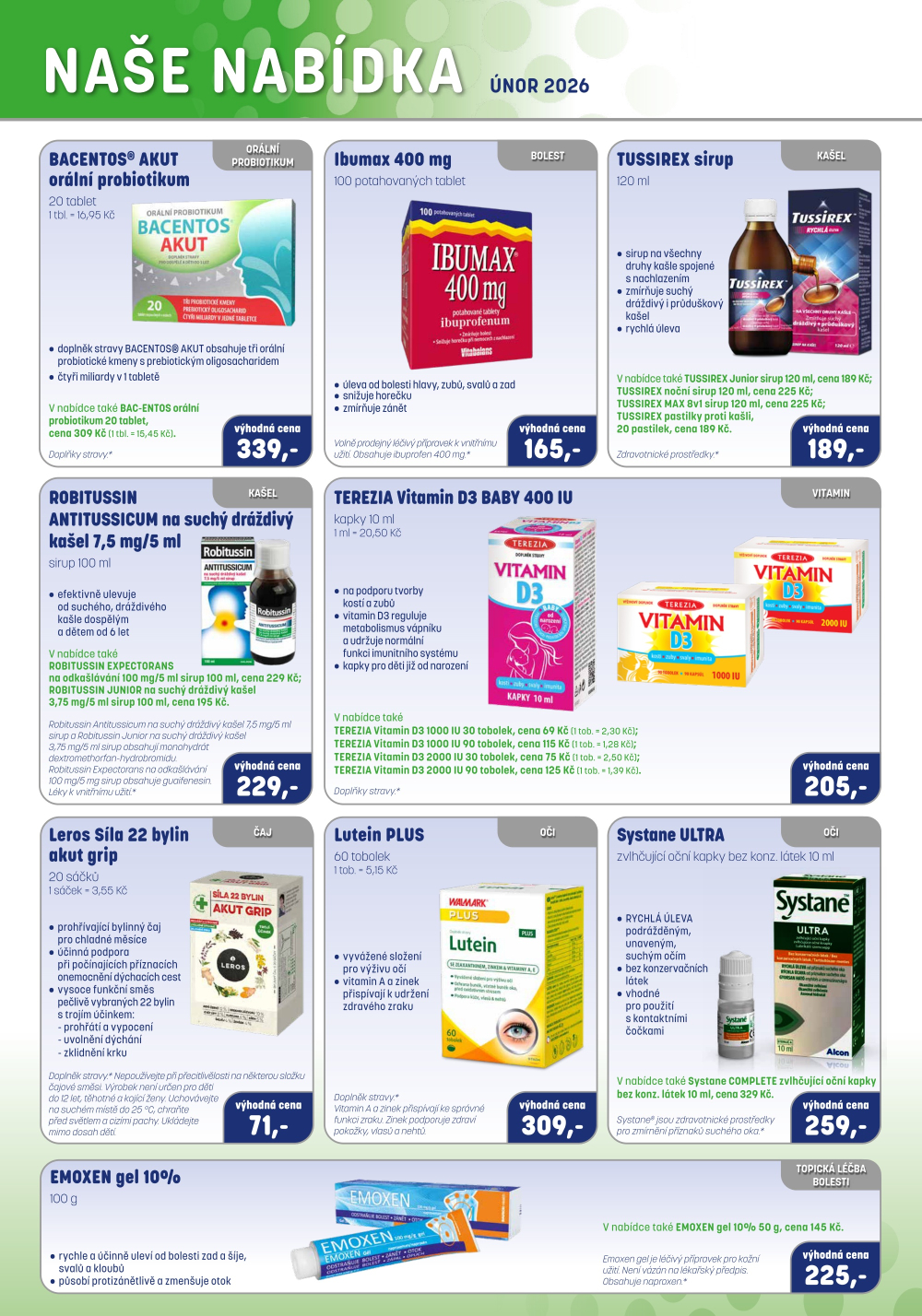 Leták PharmaPoint leták B - strana 5