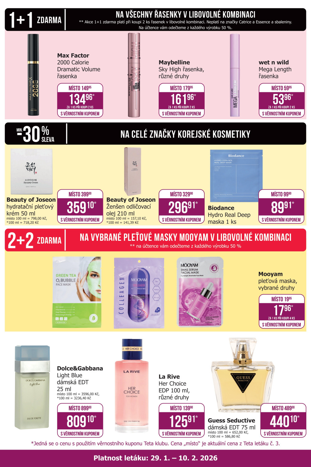 Leták Teta drogerie - Teta klub - strana 2