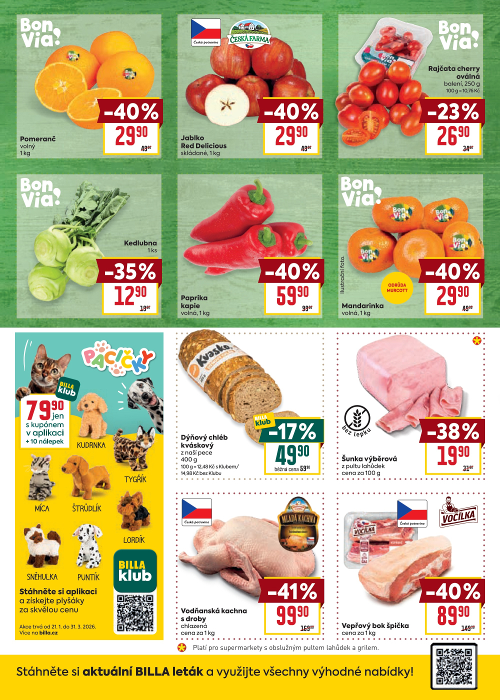 Leták BILLA malý leták - strana 2