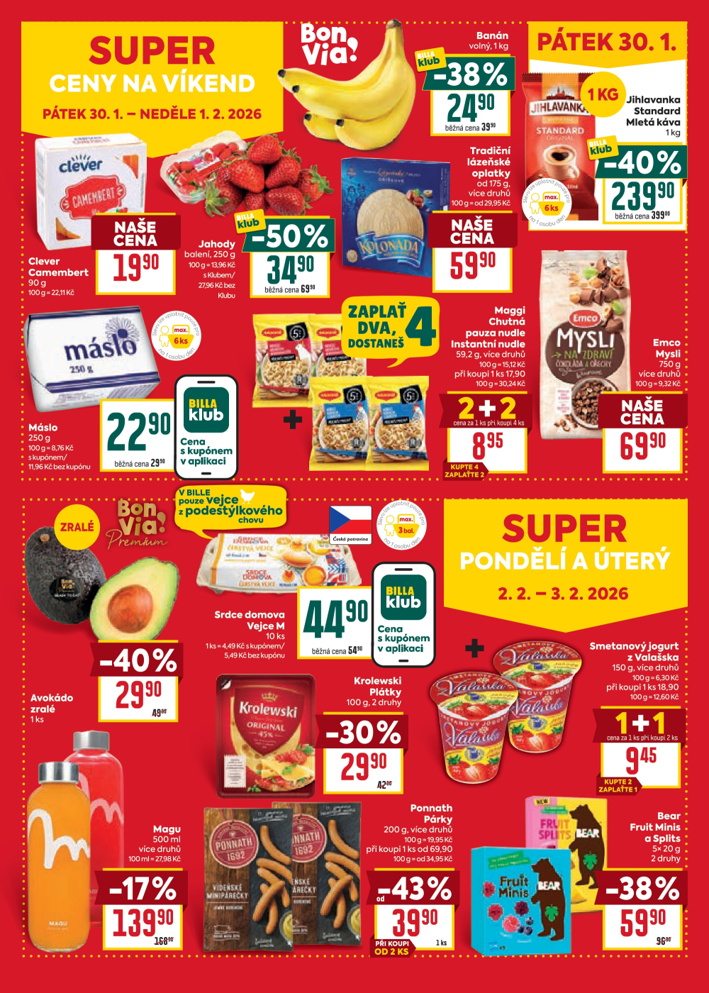 Leták BILLA malý leták - strana 4