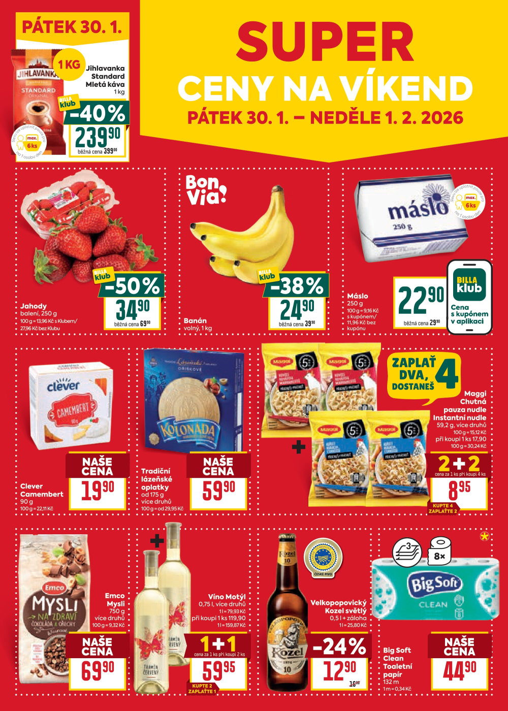 Leták BILLA velký leták - strana 25