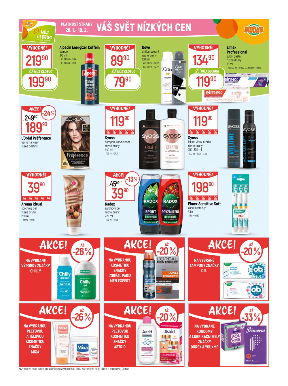 Leták Globus leták Praha - Černý Most - strana 25