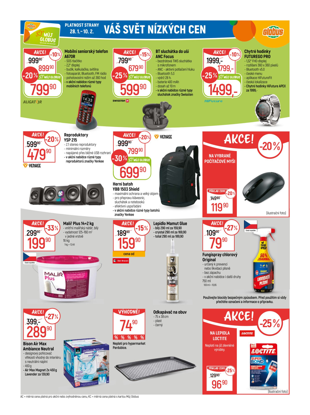 Leták Globus leták Praha - Černý Most - strana 29