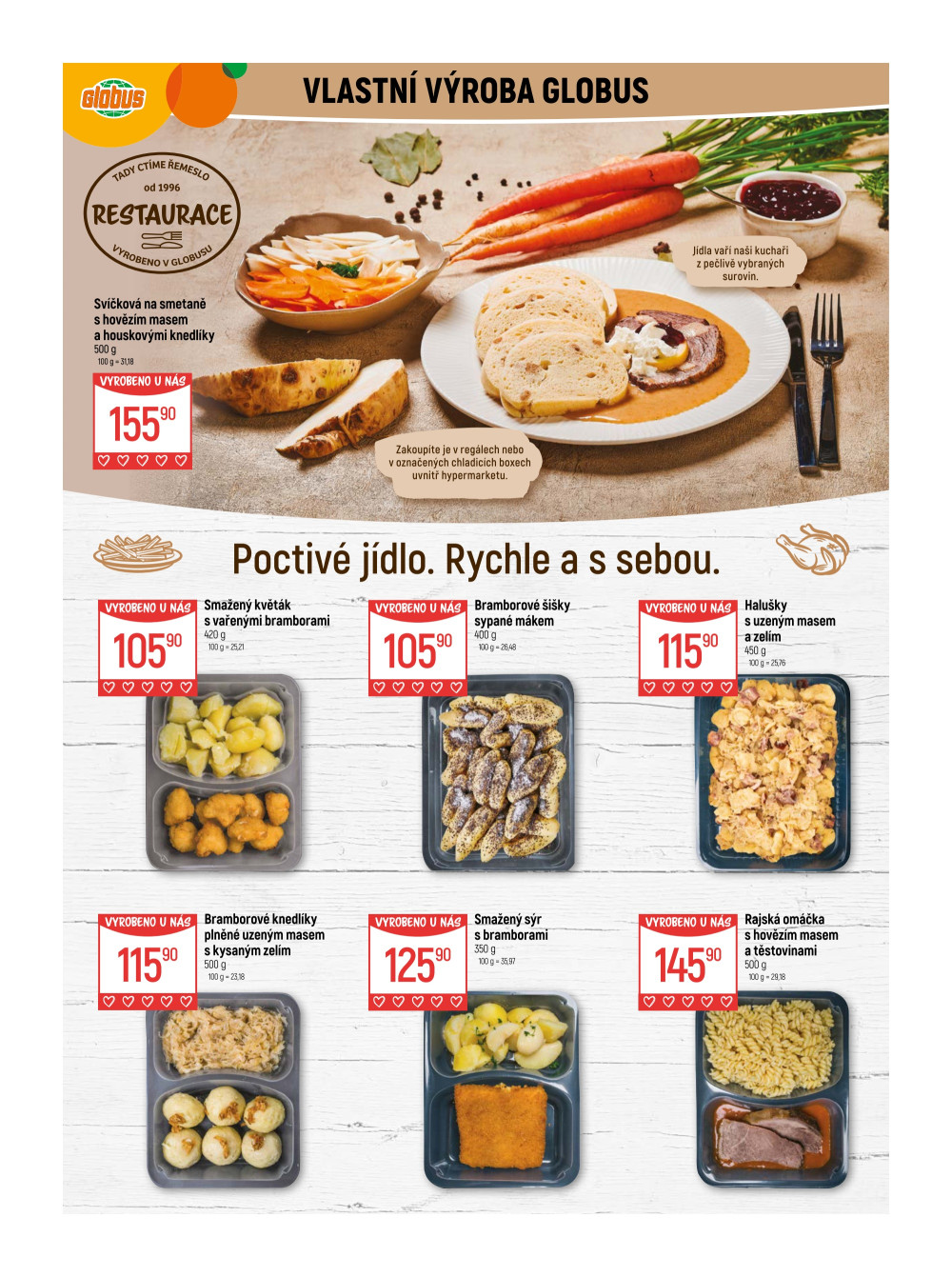 Leták Globus leták Praha - Černý Most - strana 8