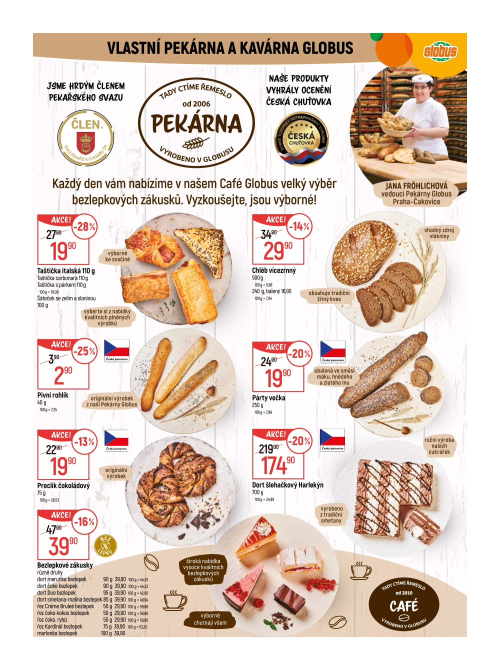 Leták Globus leták Praha - Čakovice - strana 6