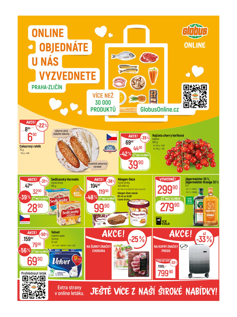 Leták Globus leták Praha - Zličín - strana 2