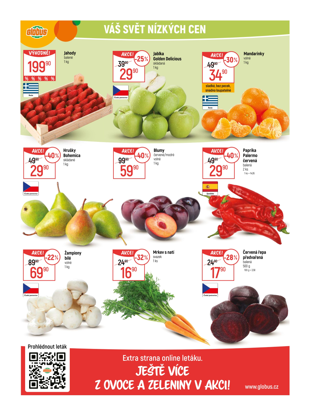 Leták Globus leták Trmice (Ústí) - strana 16