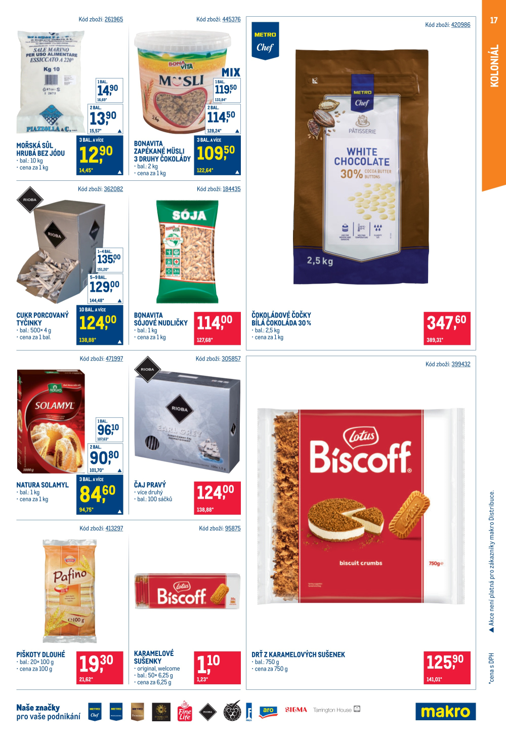 Leták Makro leták - Gastronomie - strana 17