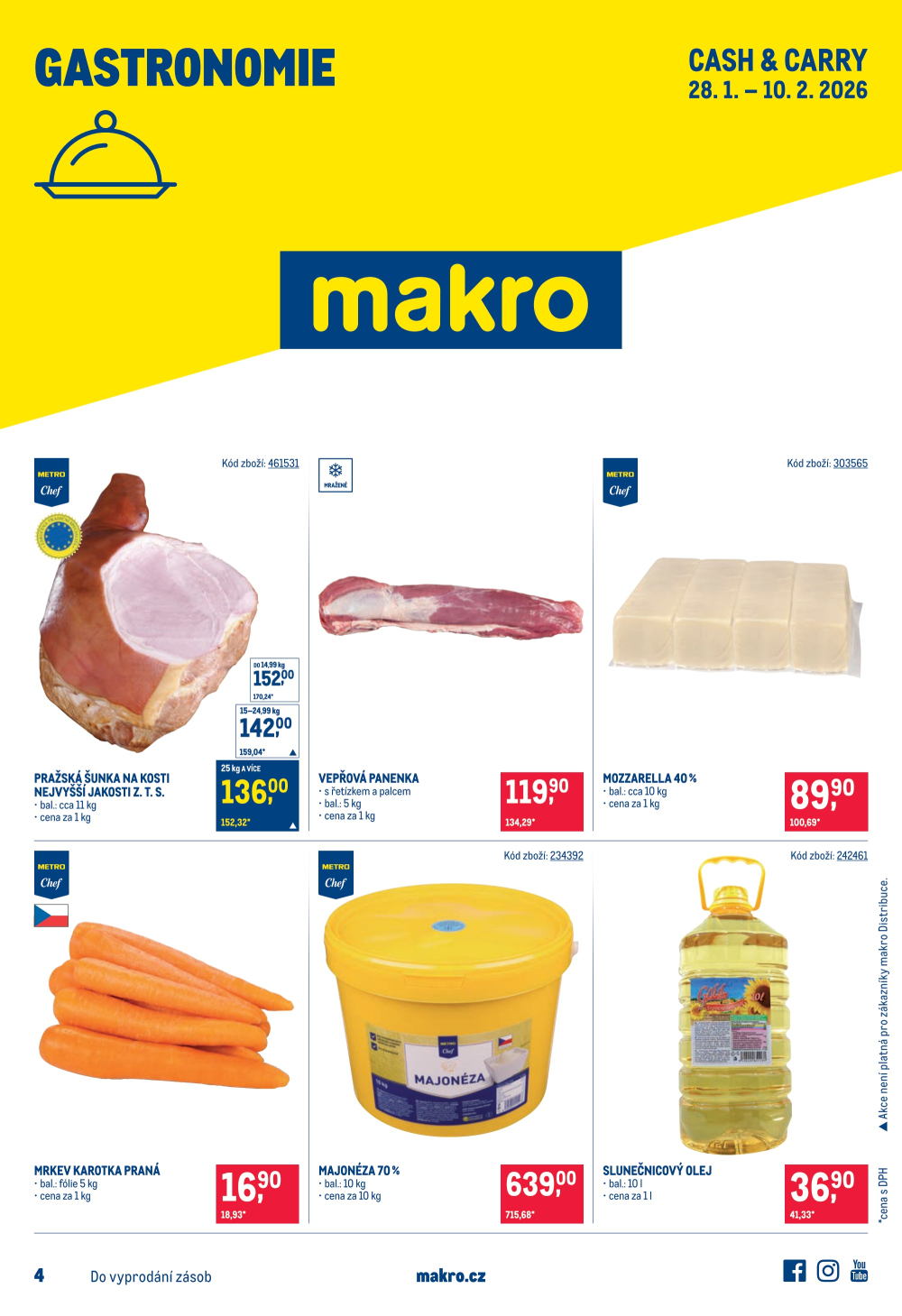 Leták Makro leták - Gastronomie - strana 1