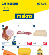 Akční leták Makro  - Gastronomie