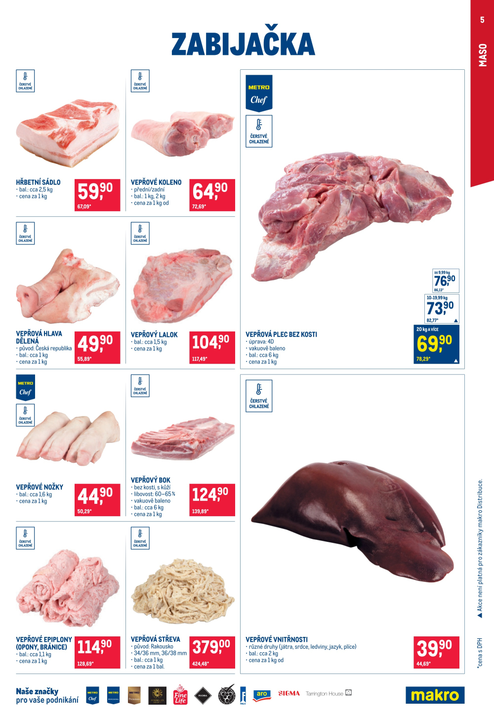 Leták Makro leták - Gastronomie - strana 5