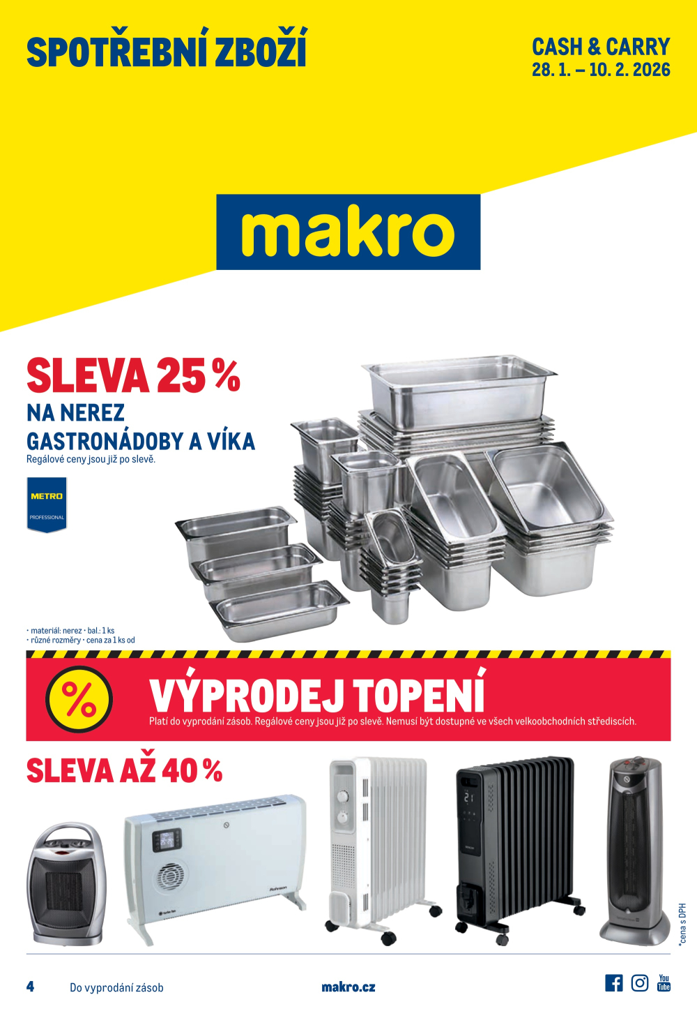 Leták Makro leták - Spotřební zboží - strana 1