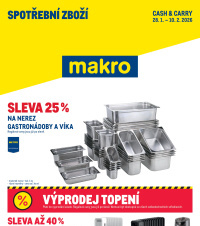 Akční leták Makro  - Spotřební zboží