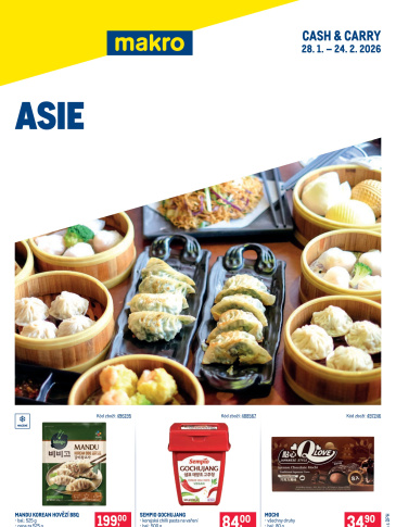 Makro leták - Asie