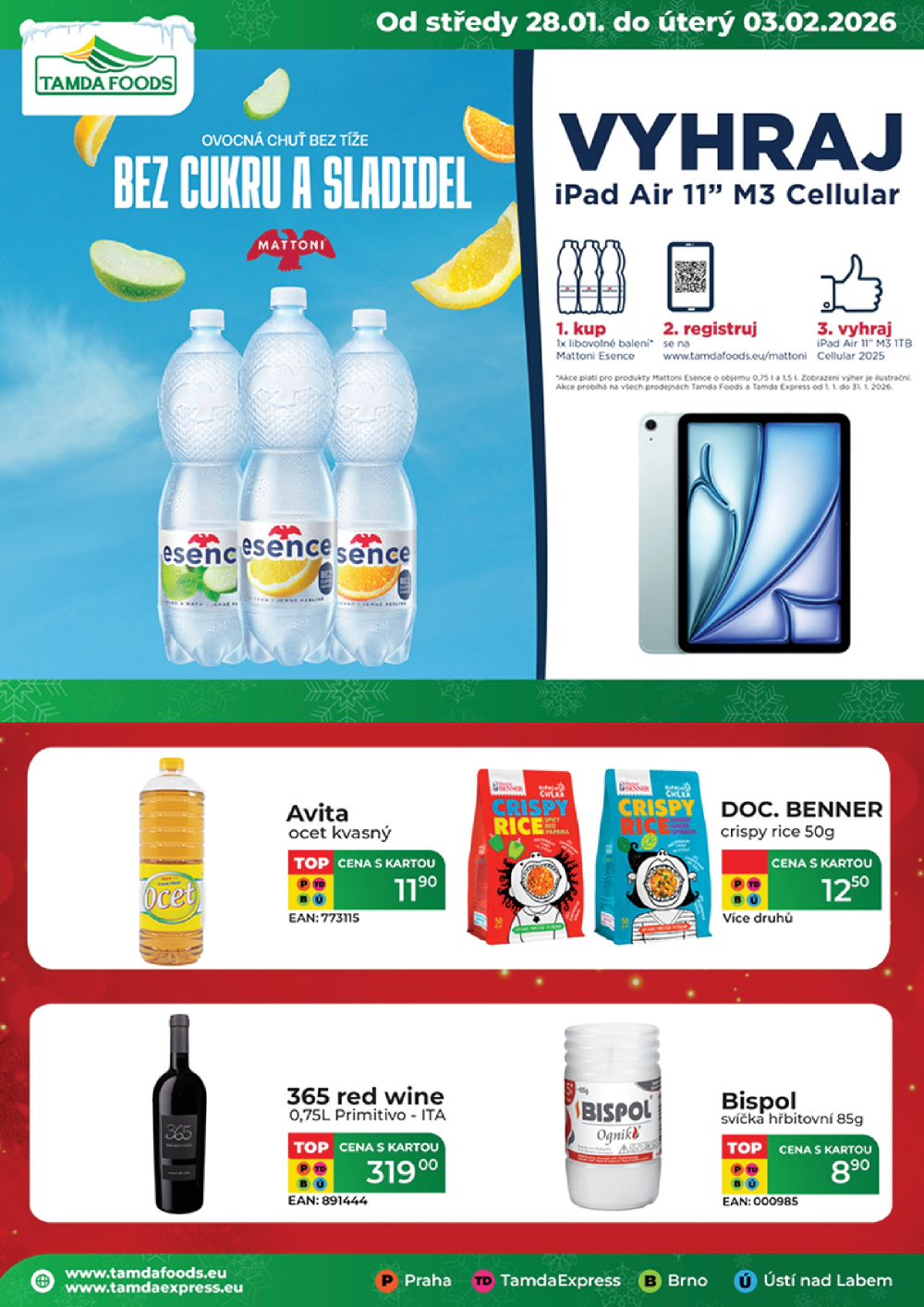 Leták TAMDA FOODS leták - strana 1