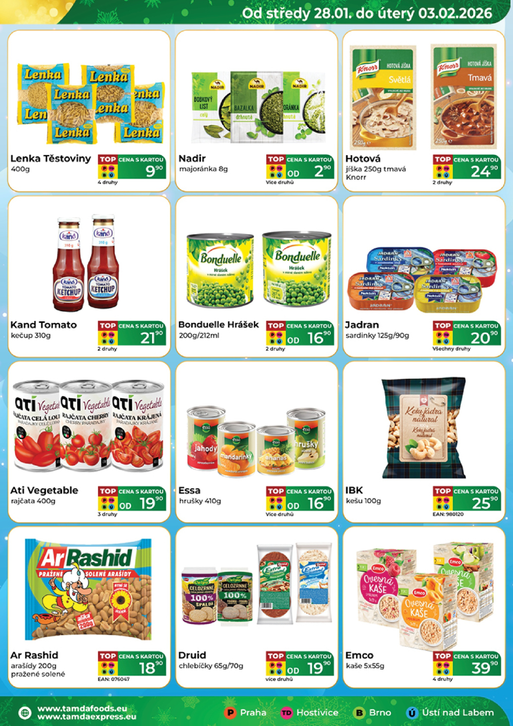 Leták TAMDA FOODS leták - strana 3