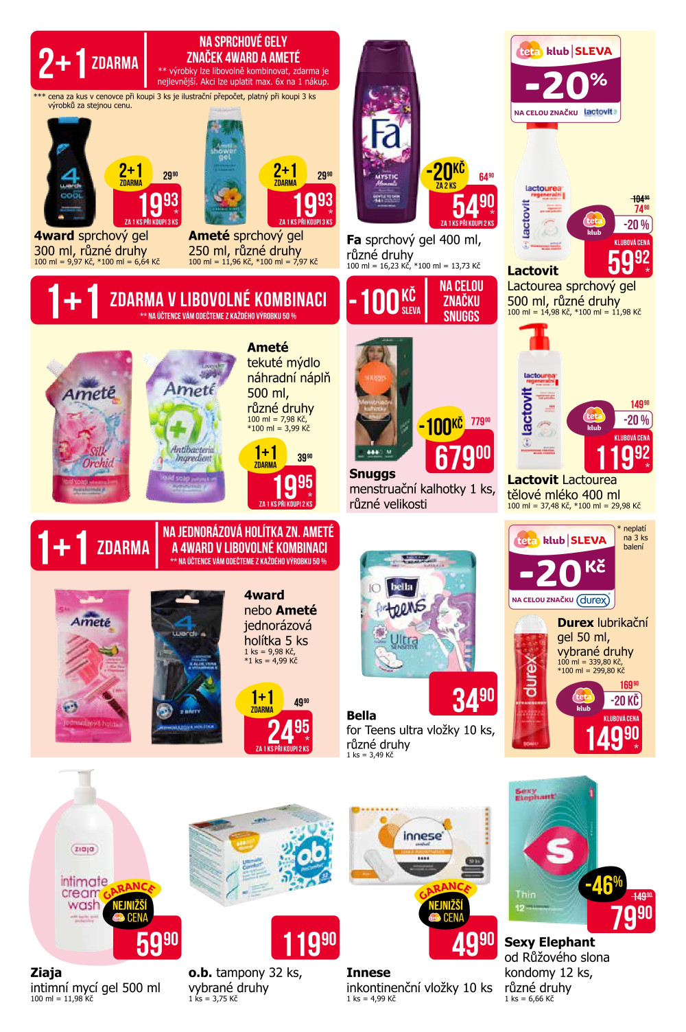 Leták Teta drogerie leták - strana 10