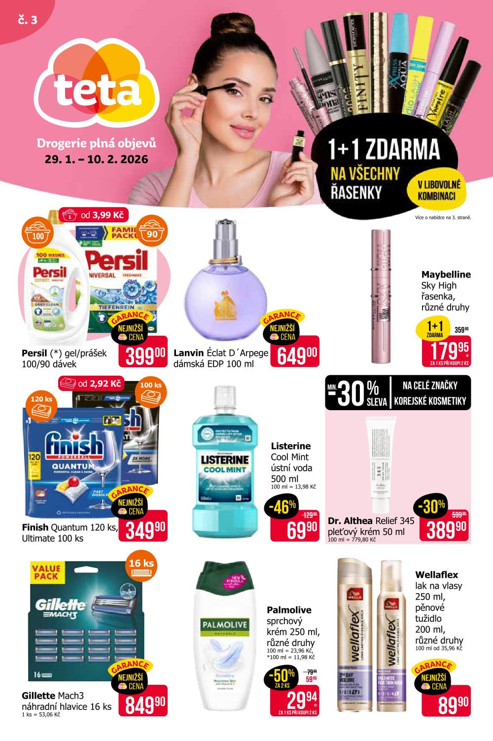 Leták Teta drogerie leták - strana 1