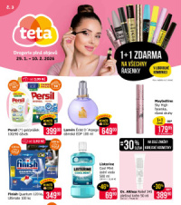 Akční leták Teta drogerie 