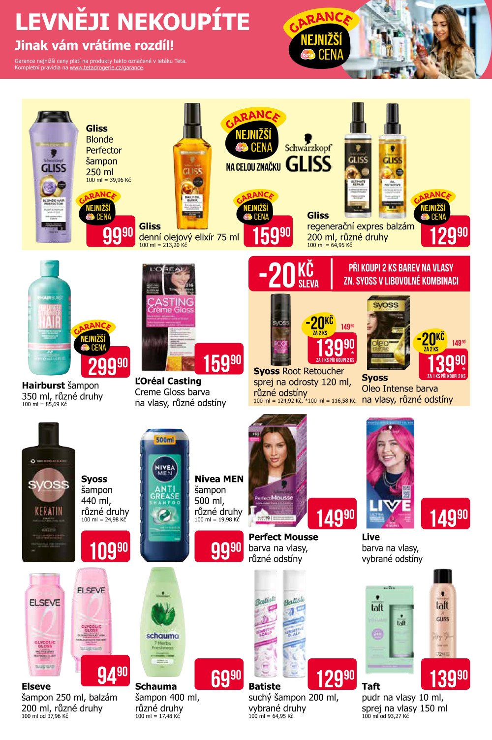 Leták Teta drogerie leták - strana 8
