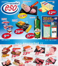 Akční leták ESO MARKET 