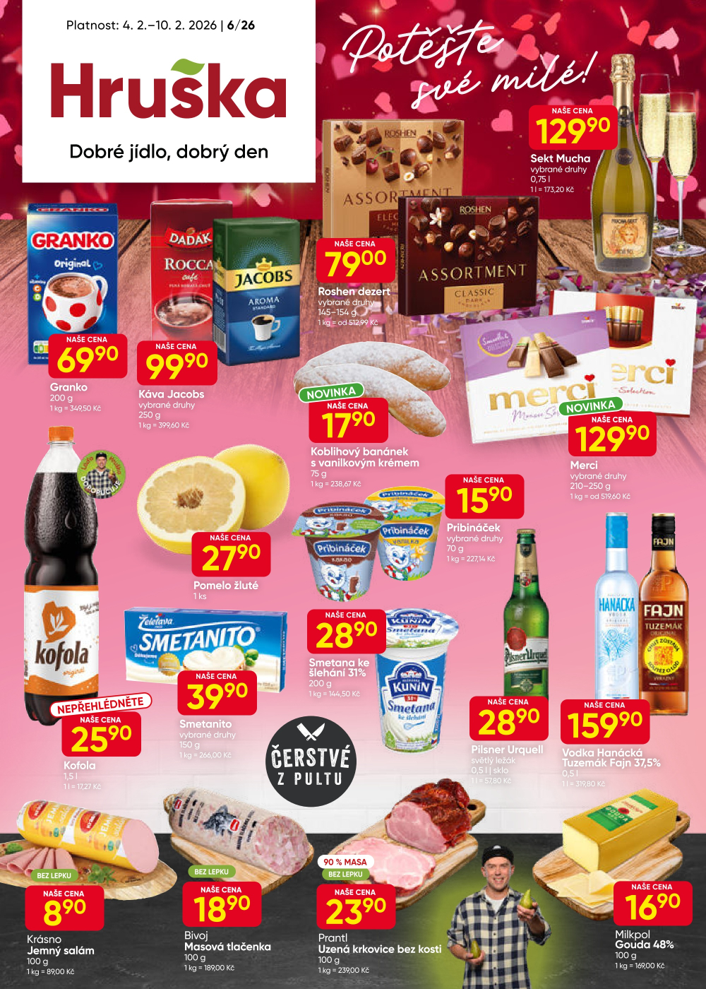 Leták Hruška leták - strana 1