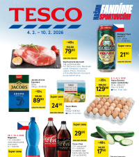 Akční leták Tesco hypermarket 