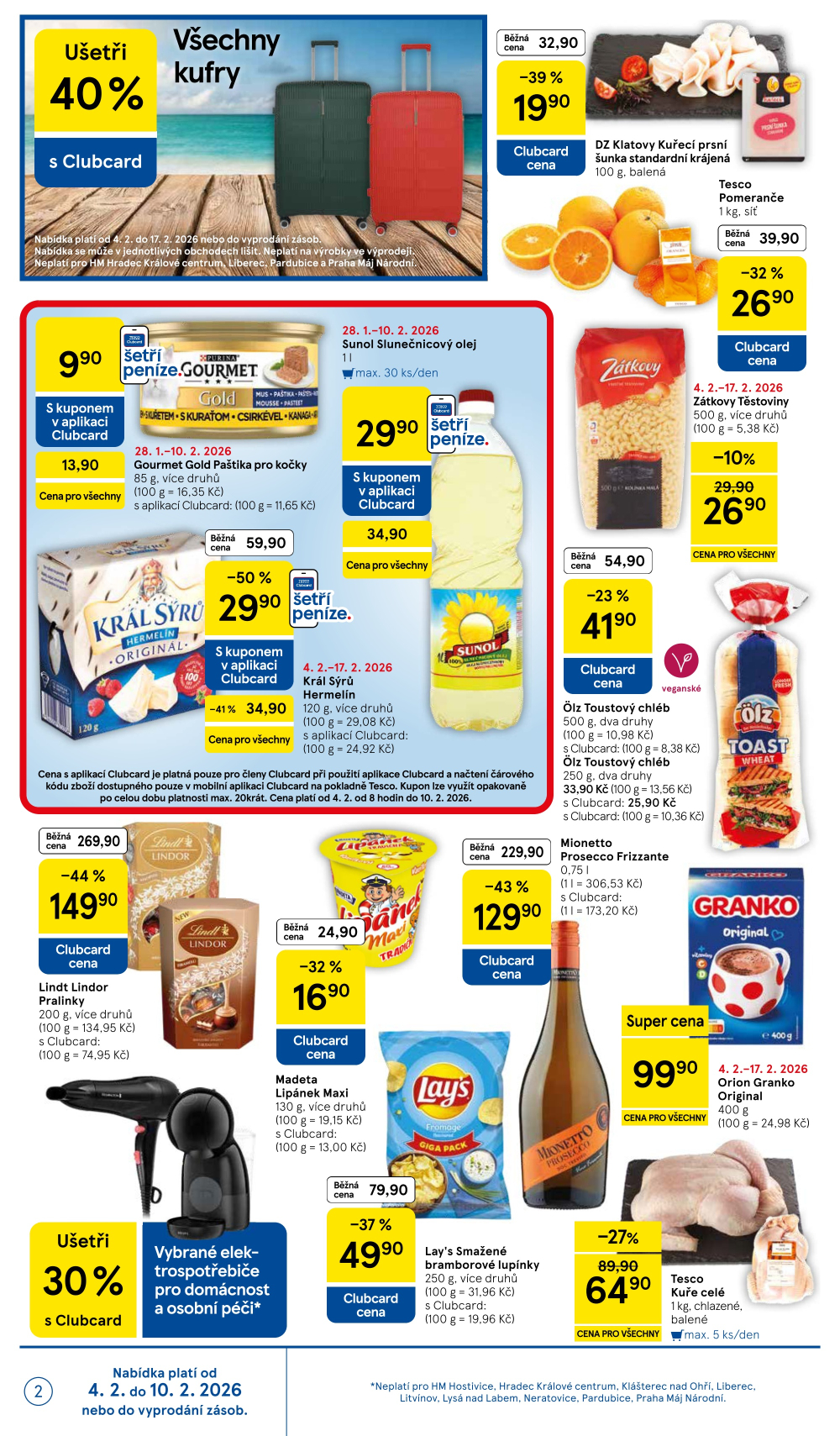 Leták Tesco hypermarket leták - strana 2