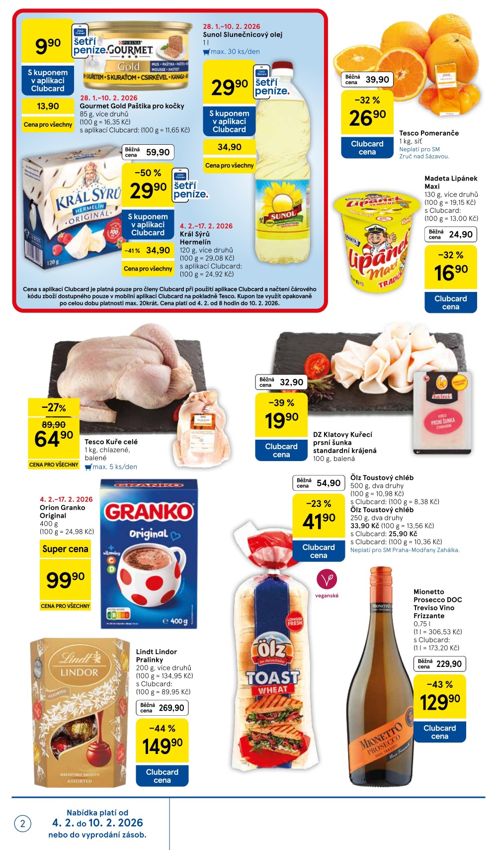 Leták Tesco supermarket leták - strana 2