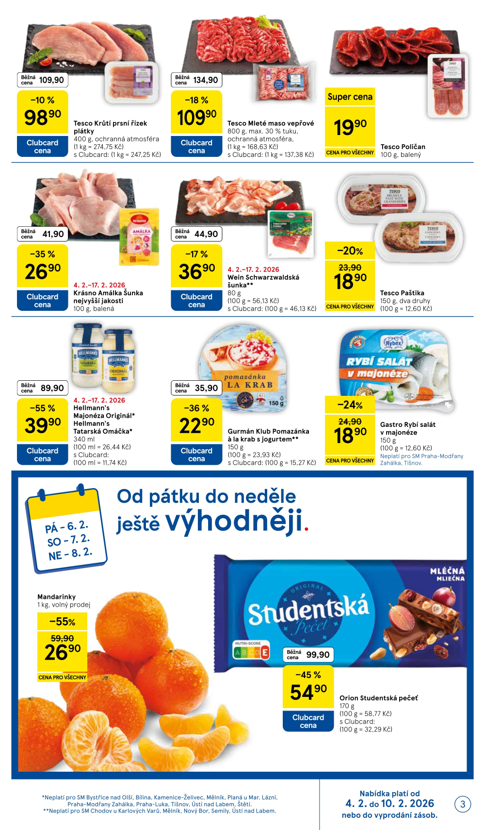 Leták Tesco supermarket leták - strana 3