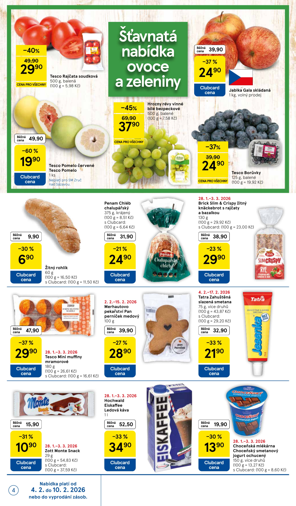 Leták Tesco supermarket leták - strana 4